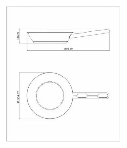 SARTE N DE ACERO INOXIDABLE DE 20 CM CON REVESTIMIENTO ANTIADHERENTE - 4