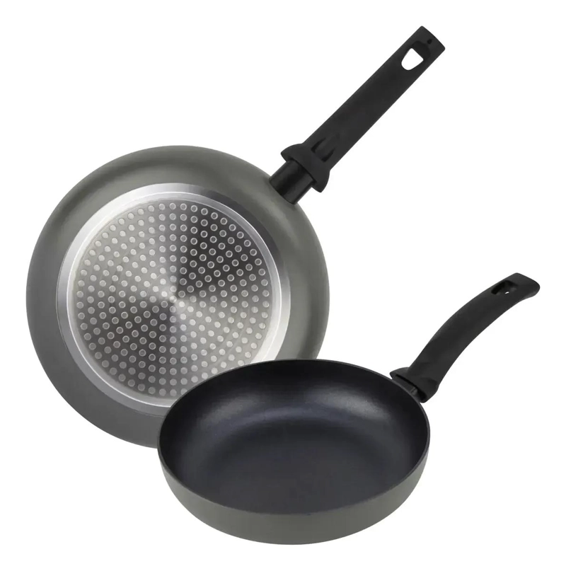SET DE 2 SARTENES CERAMICOS CON FONDO DIFUSOR DE 20 Y 24 CM - 1