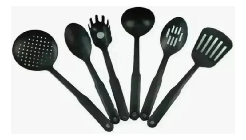 JUEGO DE OLLAS Y UTENSILIOS DE COCINA ANTIADHERENTES 13 PIEZAS - 1