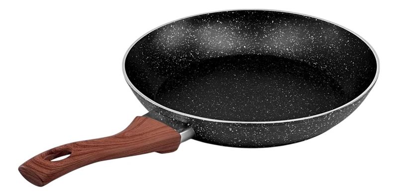 SARTE N ANTIADHERENTE DE 25 CM PARA INDUCCION Y FREIR ALIMENTOS - 3