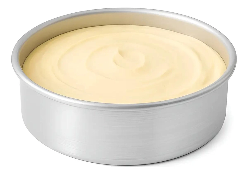 MOLDE DE ALUMINIO PARA TORTAS Y QUEQUES DE 32 CM DIAMETRO - 1