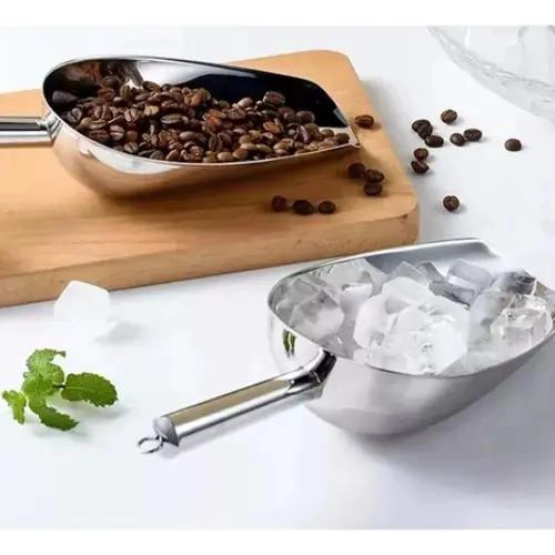CUCHARA MEDIDORA DE ACERO INOXIDABLE PARA GRANOS 24OZ 38OZ 58OZ - 1