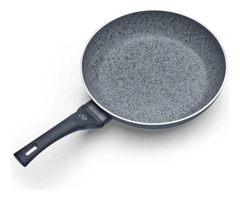 SARTE N ANTIADHERENTE DE 26 CM CON ACABADO GRANITO NEGRO - 1