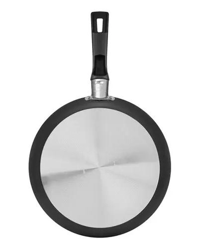 PANQUEQUERA ANTIADHERENTE DE 22 CM COLOR GRIS PARA COCINA - 2