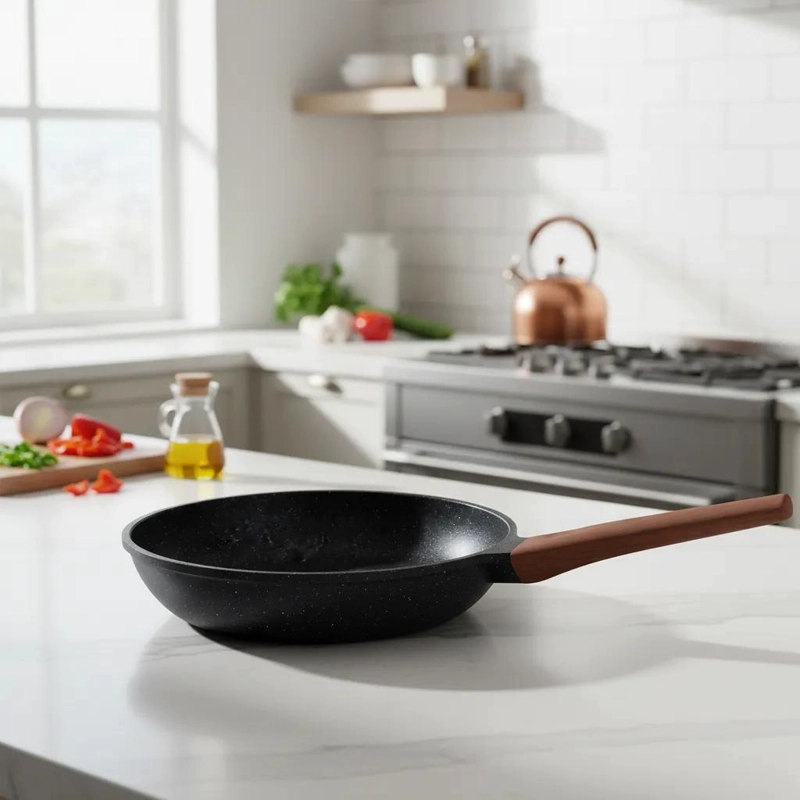 SARTE N ANTIADHERENTE DE 24 CM PARA COCINA EFICIENTE Y DURADERA - 1