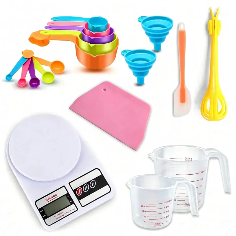 SET DE CUCHARAS MEDIDORAS PARA COCINA CON MEDIDAS PRECISAS - 1