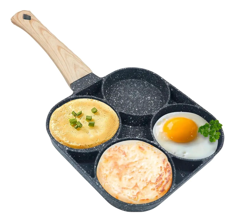 SARTE N MULTIUSOS CON 4 DIVISIONES PARA HUEVOS Y HAMBURGUESAS - 3
