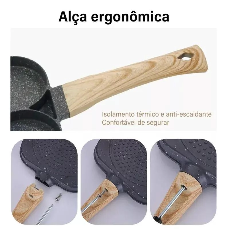 SARTE N PARA TORTILLAS Y HAMBURGUESAS CON DOBLE ORIFICIO PARA COCCION UNIFORME - 4