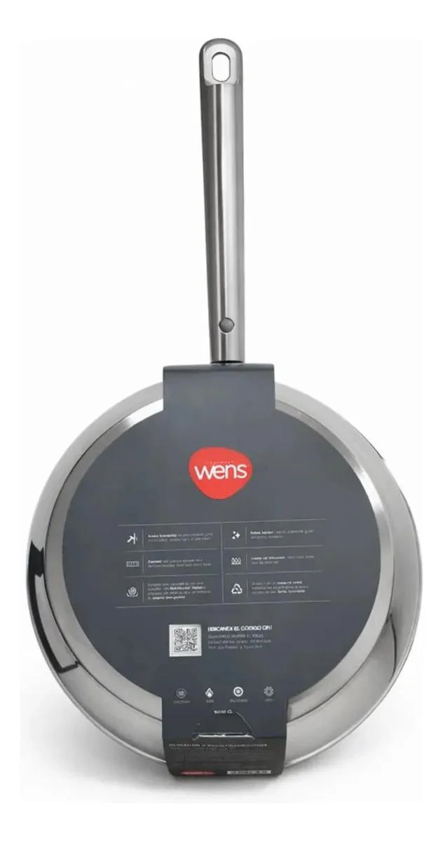 SARTE N DE ACERO INOXIDABLE DE 20 CM PARA TODO TIPO DE COCINA - 5