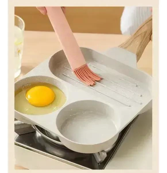 SARTE N ANTIADHERENTE 3 EN 1 CON PARRILLA DIVIDIDA MULTIUSOS PARA COCINA - 2