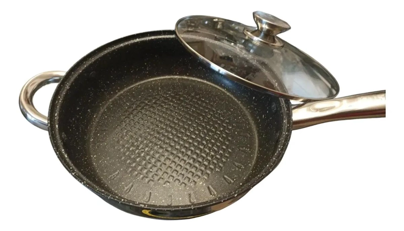 SARTE N DE ACERO INOXIDABLE CON RECUBRIMIENTO ANTIADHERENTE DE 24 CM - 2
