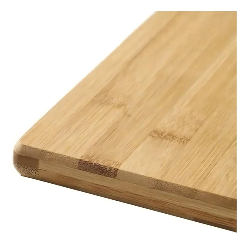 TABLA DE PICAR RECTANGULAR DE BAMBU CON MANIJA 34X24 CM - 4