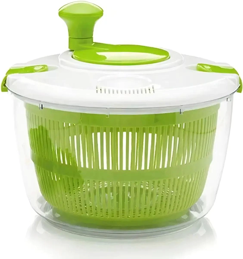 CENTRIFUGA PARA SECAR LECHUGA Y FRUTAS CON DISEÑO PRACTICO Y COLOR VIBRANTE - 1