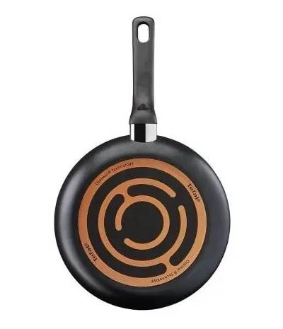SARTE N DE ALUMINIO NEGRO DE 30 CM PARA COCINA - 2