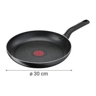 SARTE N DE ALUMINIO NEGRO DE 30 CM PARA COCINA - 3