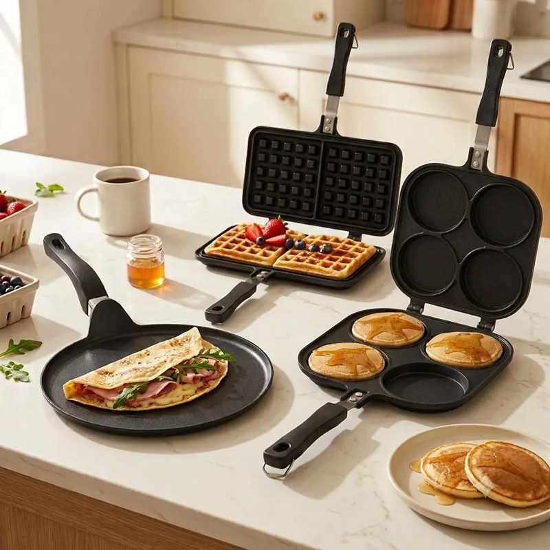 SARTE N DE 61 CM PARA PANQUEQUES Y WAFFLES CON SUPERFICIE ANTIADHERENTE - 4