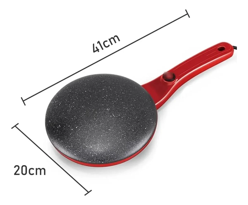 SARTE N ANTIADHERENTE PARA PANQUECAS CON MANGO ERGONOMICO - 4