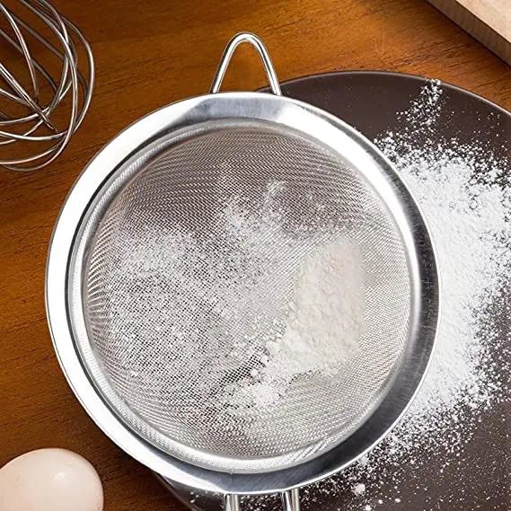 SET DE COLADORES DE ACERO INOXIDABLE PARA COCINA EN TRES TAMAÑOS - 4
