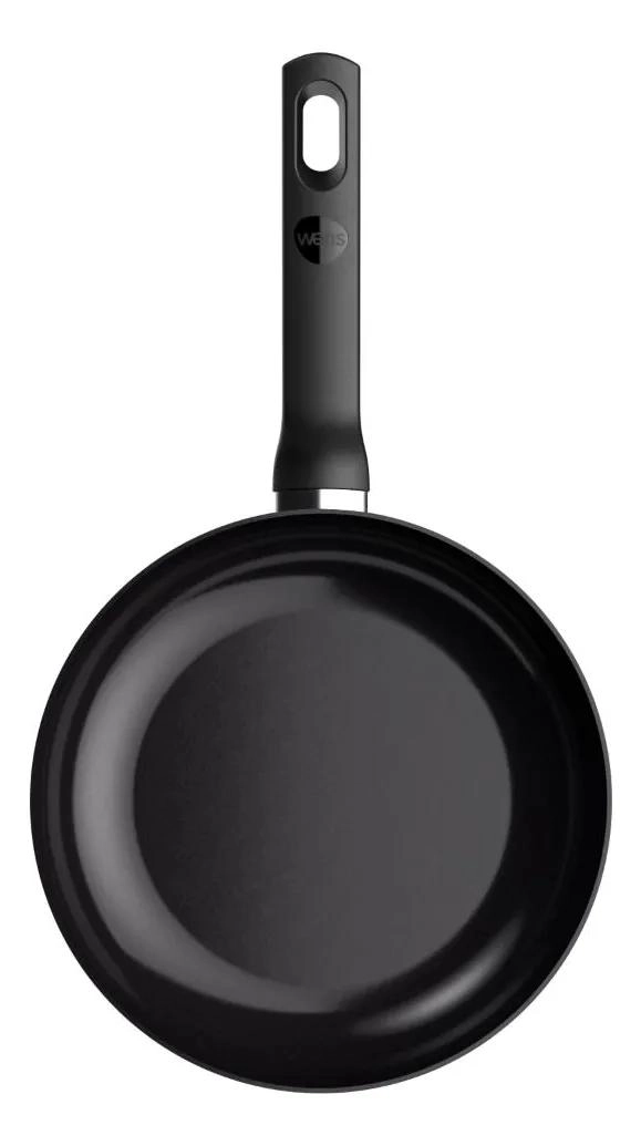SARTE N ANTIADHERENTE DE 28 CM CON ESPESOR DE 2,5 MM COLOR NEGRO - 1