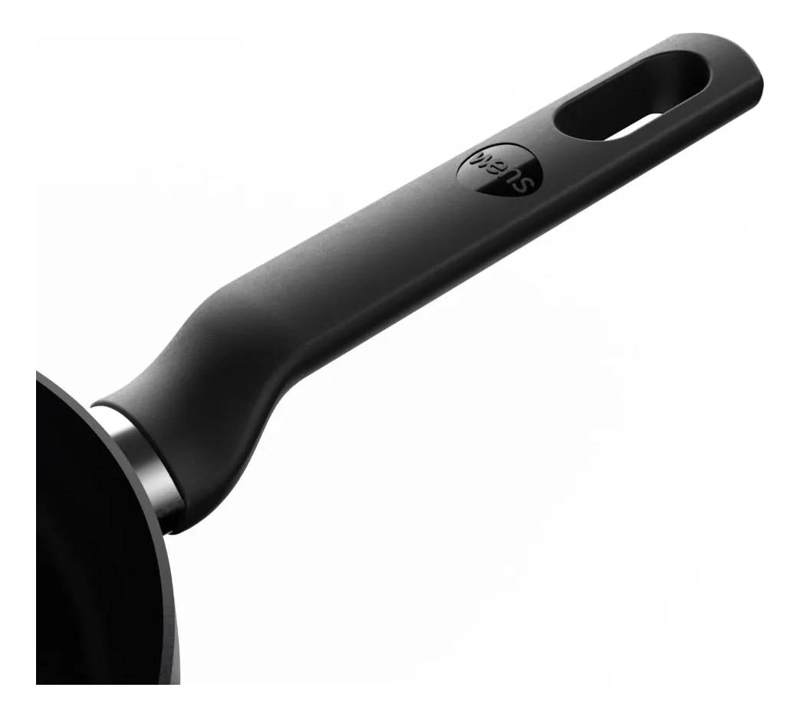 SARTE N ANTIADHERENTE DE 28 CM CON ESPESOR DE 2,5 MM COLOR NEGRO - 5