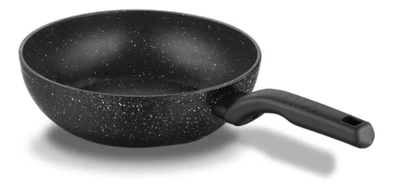 WOK DE 28 CM CON REVESTIMIENTO ANTIADHERENTE PARA COCINA SALUDABLE - 1