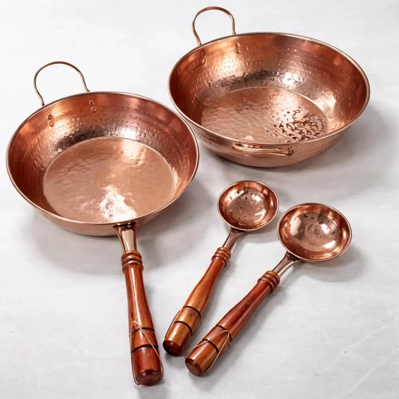 SET DE COCINA CON PAILA DE 5 LITROS Y SARTE N GRANDE DE 33 CM CON ACCESORIOS - 3