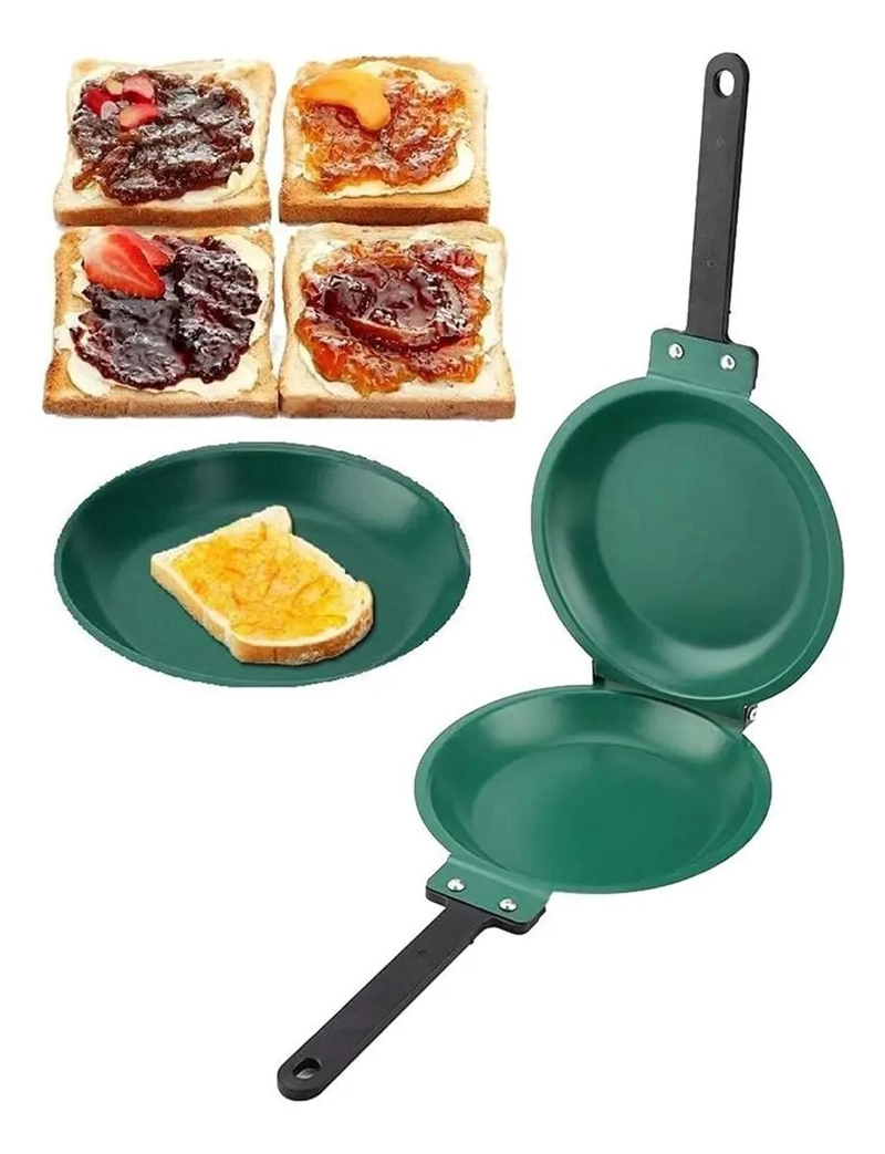 SARTE N CERAMICA ANTIADHERENTE DOBLE CARA PLEGABLE PARA COCINA - 1