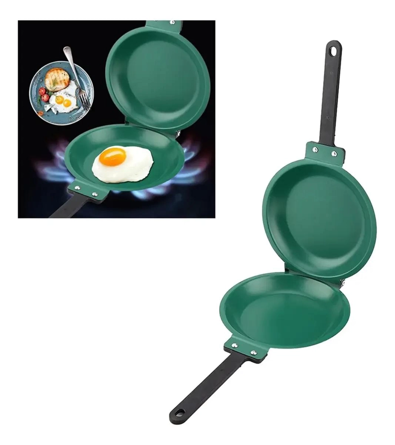 SARTE N CERAMICA ANTIADHERENTE DOBLE CARA PLEGABLE PARA COCINA - 2