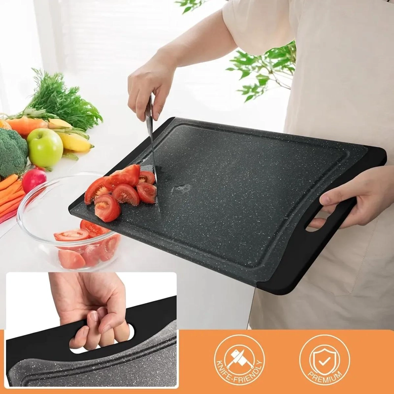 SET DE 3 TABLAS PARA CORTAR DE COCINA ANTIDESLIZANTES DE PLASTICO - 2