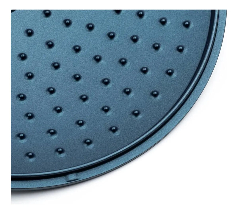 WOK DE ACERO CON RECUBRIMIENTO ANTIADHERENTE DE 28 CM COLOR AZUL - 1