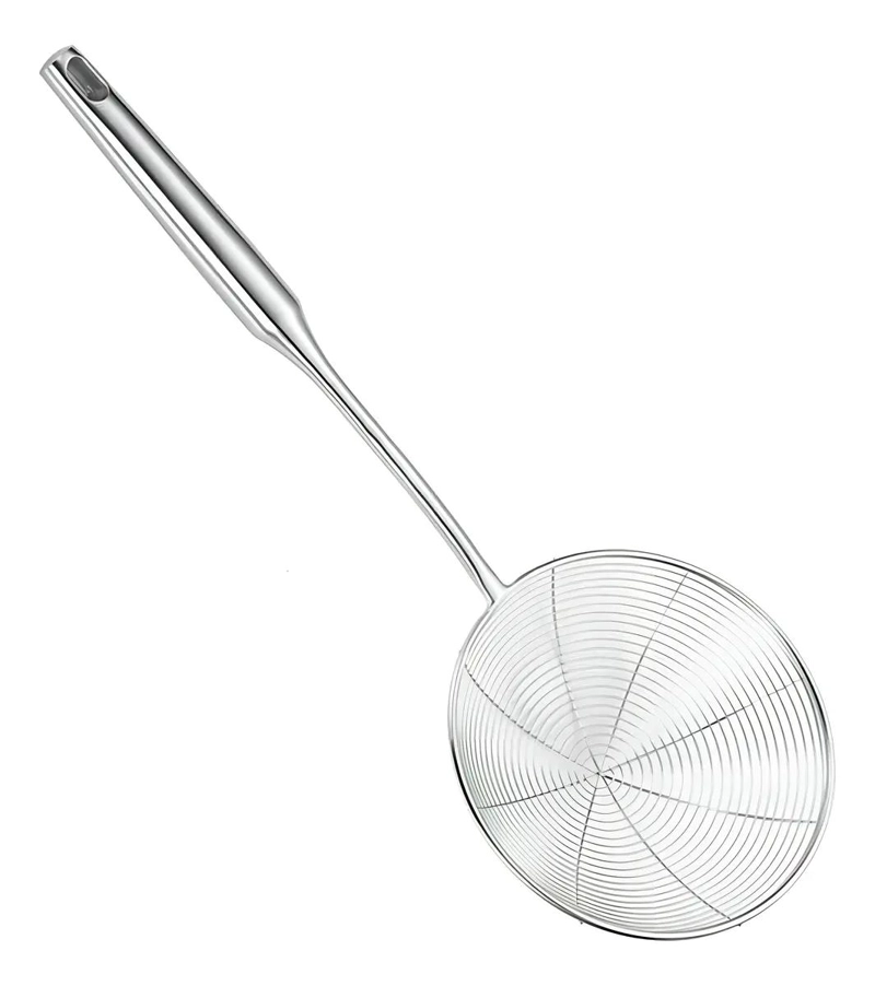 COLADOR DE ARAÑA MULTIUSO PARA FREIR ACERO INOXIDABLE 20 CM - 5
