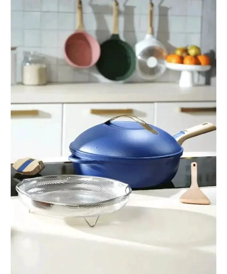 SARTE N MULTIFUNCIONAL 8 EN 1 COLOR AZUL PARA COCINA VERSATIL - 2