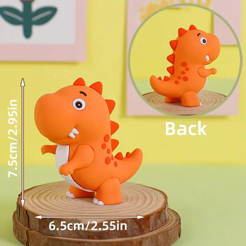 FIGURAS DECORATIVAS PARA TORTAS CON DISEÑO DE DINOSAURIOS VARIADOS - 5