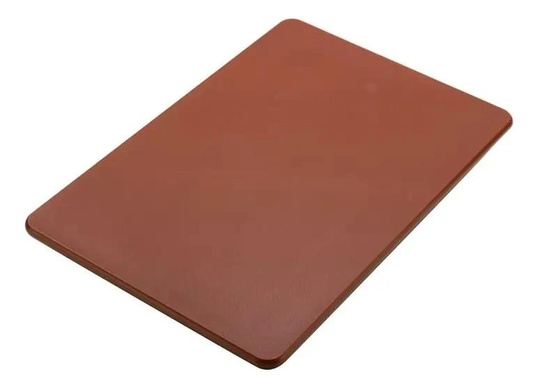 TABLA DE CORTE COLOR CAFE  CON MEDIDAS 26.5X32.5X1 CM PARA COCINA - 1