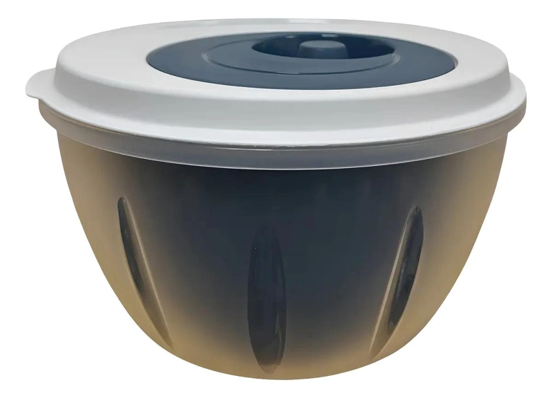 CENTRIFUGA MANUAL PARA VEGETALES CON CAPACIDAD DE 4.5 LITROS COLOR AZUL OSCURO - 1