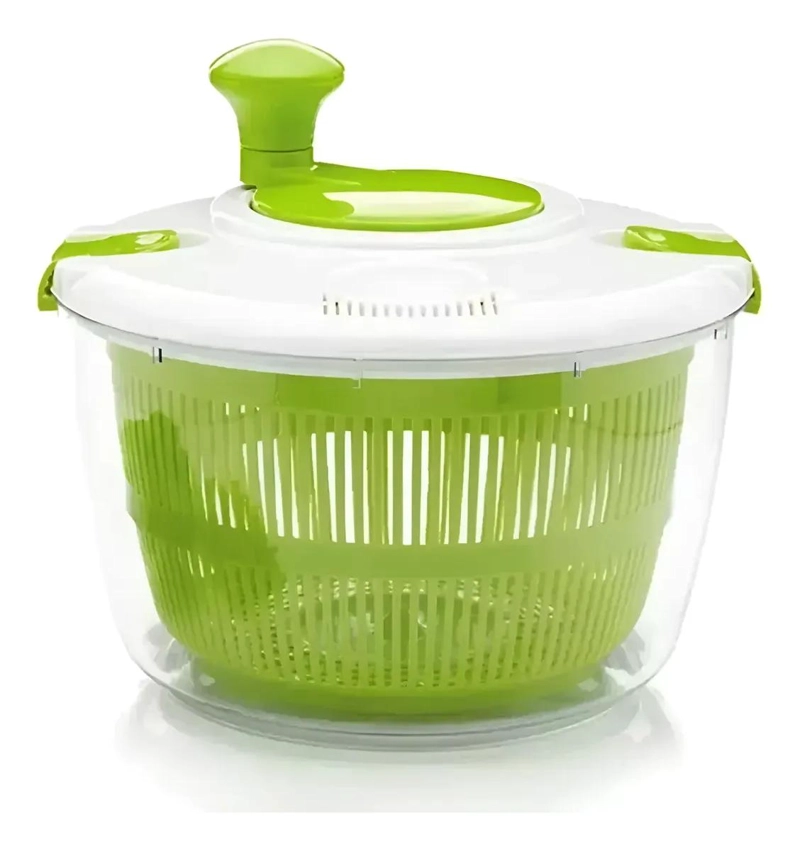 CENTRIFUGA MANUAL PARA SECAR ENSALADAS Y FRUTAS CON DISEÑO PRACTICO - 1