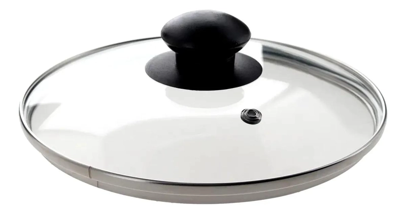 TAPA DE VIDRIO DE 18 CM PARA OLLA VAPORERA DE 3 LITROS - 3