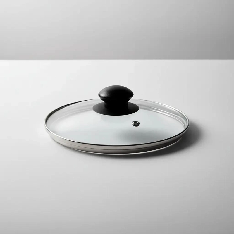 TAPA DE VIDRIO DE 18 CM PARA OLLA VAPORERA DE 3 LITROS - 5