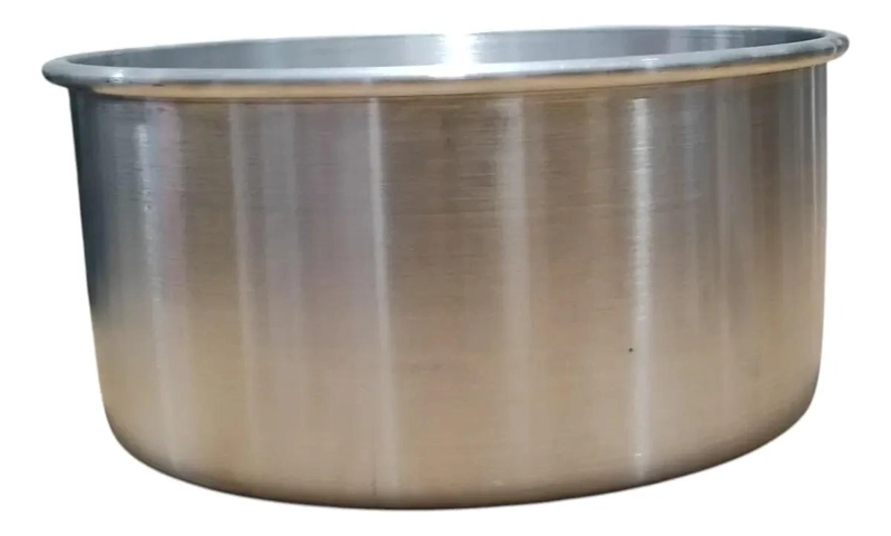 MOLDE DE ALUMINIO FIJO REDONDO PARA TORTAS 22X10 CM - 1