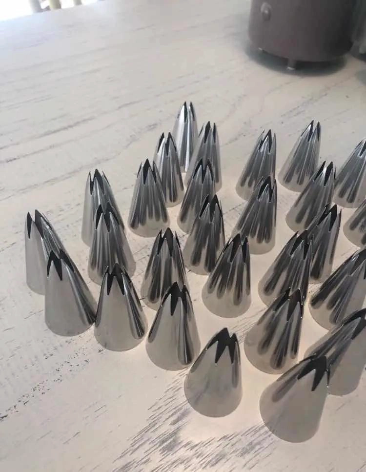 BOQUILLA GRANDE PARA DECORACION DE PASTELES CON DISEÑO DE ESTRELLA ABIERTA - 3