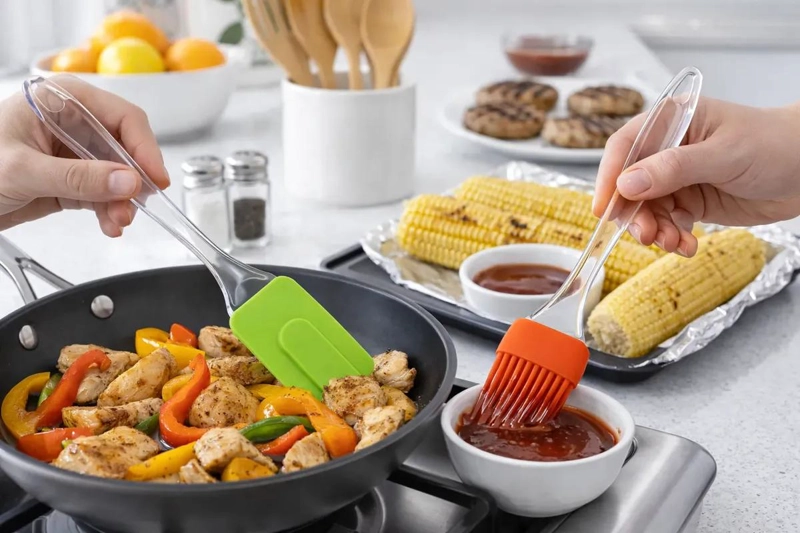 SET COMPLETO DE UTENSILIOS PARA COCINA Y REPOSTERIA EN HOGAR - 2