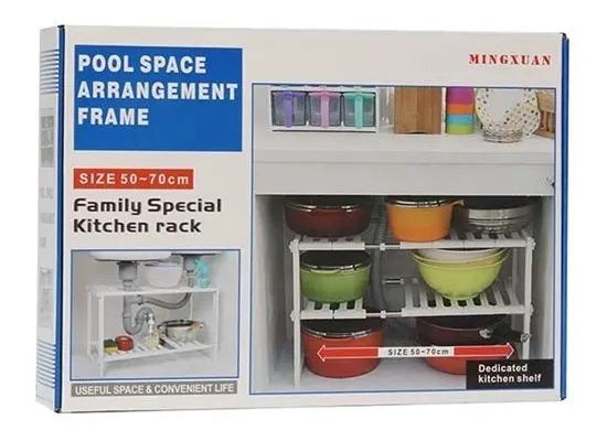 ORGANIZADOR DE COCINA MULTIUSO PARA OLLAS Y UTENSILIOS - 2