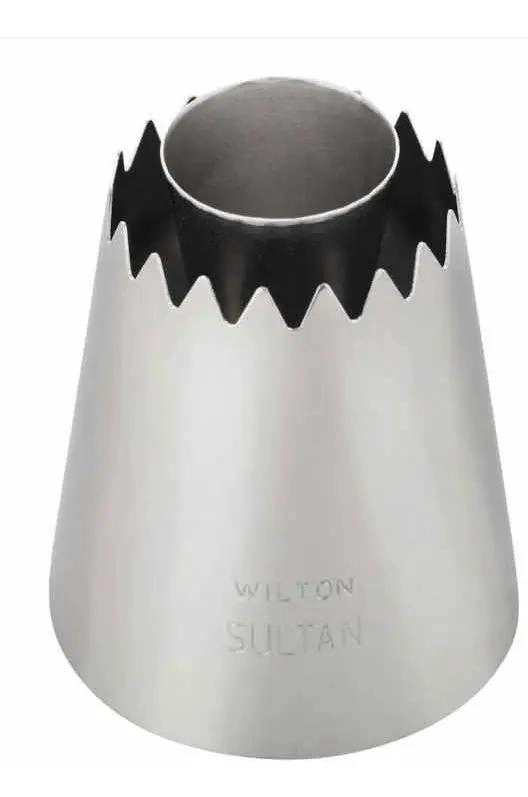 BOQUILLA PARA REPOSTERIA CON DISEÑO SULTAN PARA DECORACION PRECISA - 1