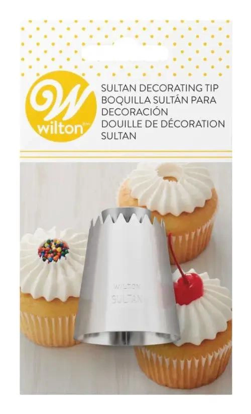 BOQUILLA PARA REPOSTERIA CON DISEÑO SULTAN PARA DECORACION PRECISA - 2