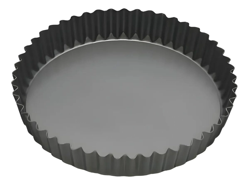 SET DE 2 MOLDES DESMONTABLES PARA TARTALETAS ANTIADHERENTES DE 26 CM - 1
