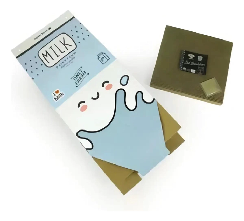 RASCADOR DE CARTON PARA GATOS CON CATNIP Y DISEÑO AZUL - 3