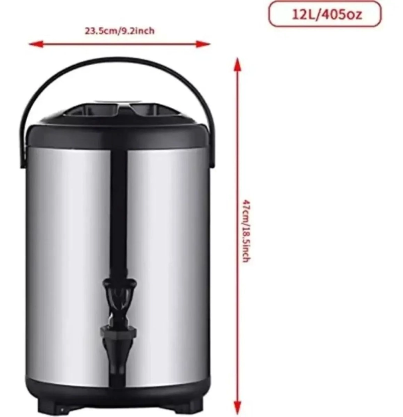 TERMO DISPENSADOR PARA AGUA Y CAFE  CON CAPACIDAD DE 10 LITROS Y FUNCION CALOR Y  - 2