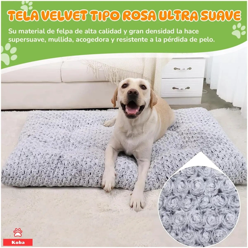 CAMA ANTIESTRE S LAVABLE PARA MASCOTAS PERROS Y GATOS EXTRA GRANDE - 3