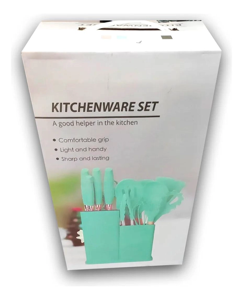SET COMPLETO DE UTENSILIOS PARA COCINA CON VARIEDAD DE HERRAMIENTAS - 5