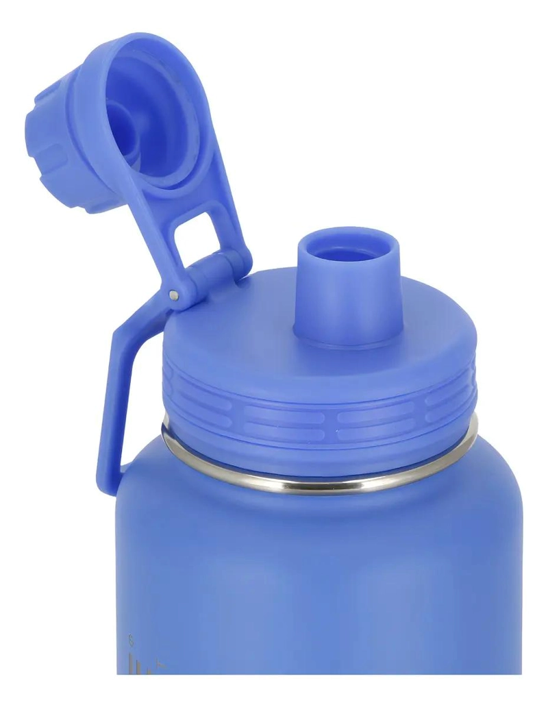 BOTELLA TERMO DE 950 ML CON DISEÑO ACTIVO EN COLOR AZUL - 1